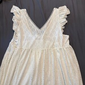 White dress